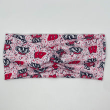Load image into Gallery viewer, Badgers Blitz Twist Headband