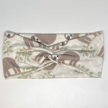 Load image into Gallery viewer, Sweet Sloths Twist Headband