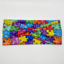 Load image into Gallery viewer, A Piece of the Puzzle Twist Headband