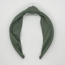 Load image into Gallery viewer, Sage Top Knot Headband