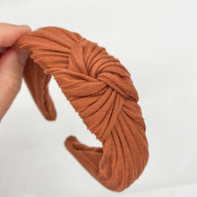 Load image into Gallery viewer, Ginger Top Knot Headband