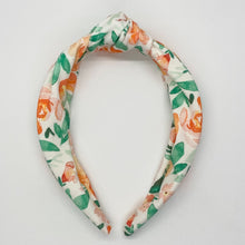 Load image into Gallery viewer, Vintage Florals Top Knot Headband