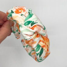 Load image into Gallery viewer, Vintage Florals Top Knot Headband
