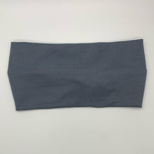 Load image into Gallery viewer, Charcoal Grey Twist Headband