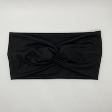 Load image into Gallery viewer, Black Twist Headband