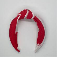 Load image into Gallery viewer, Brushed Stripes Top Knot Headband