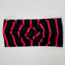 Load image into Gallery viewer, MU Pinstripes Twist Headband