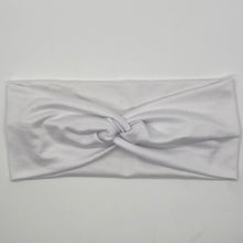 Load image into Gallery viewer, White Twist Headband