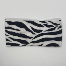 Load image into Gallery viewer, Ribbed Zebra (SKINNY only) Twist Headband
