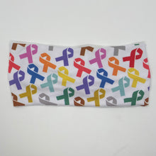 Load image into Gallery viewer, White Multicolor Ribbon Twist Headband