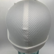 Load image into Gallery viewer, Ribbed White Head Wrap