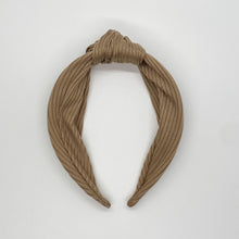 Load image into Gallery viewer, Warm Stone Top Knot Headband