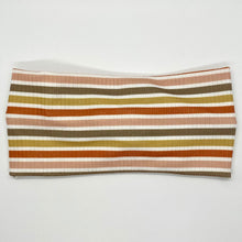 Load image into Gallery viewer, Ribbed Warm Stripes Twist Headband
