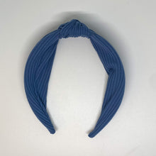 Load image into Gallery viewer, Light Denim Top Knot Headband

