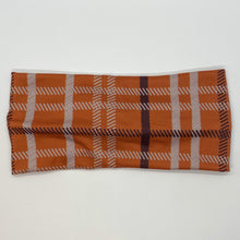 Load image into Gallery viewer, Cinnamon Plaid Twist Headband

