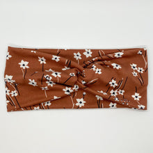 Load image into Gallery viewer, Cocoa Meadow Twist Headband
