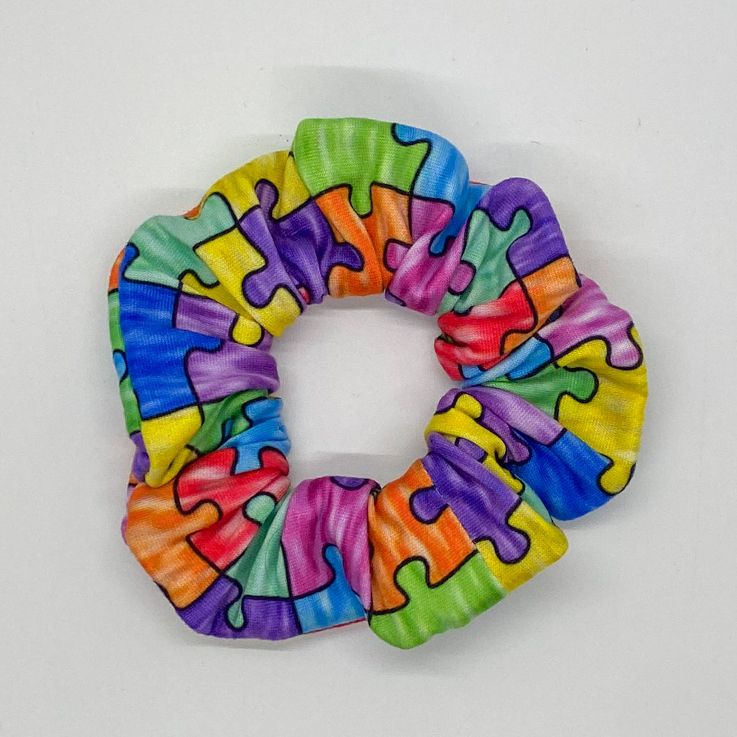 A Piece of the Puzzle Scrunchie