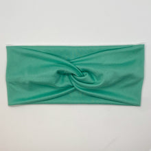 Load image into Gallery viewer, Turbo Teal Twist Headband
