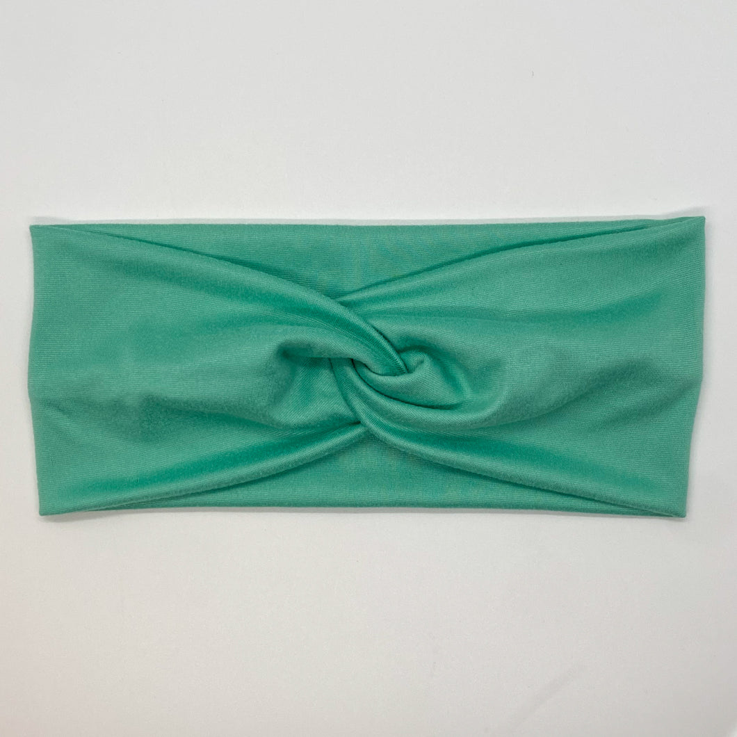 Turbo Teal Twist Headband