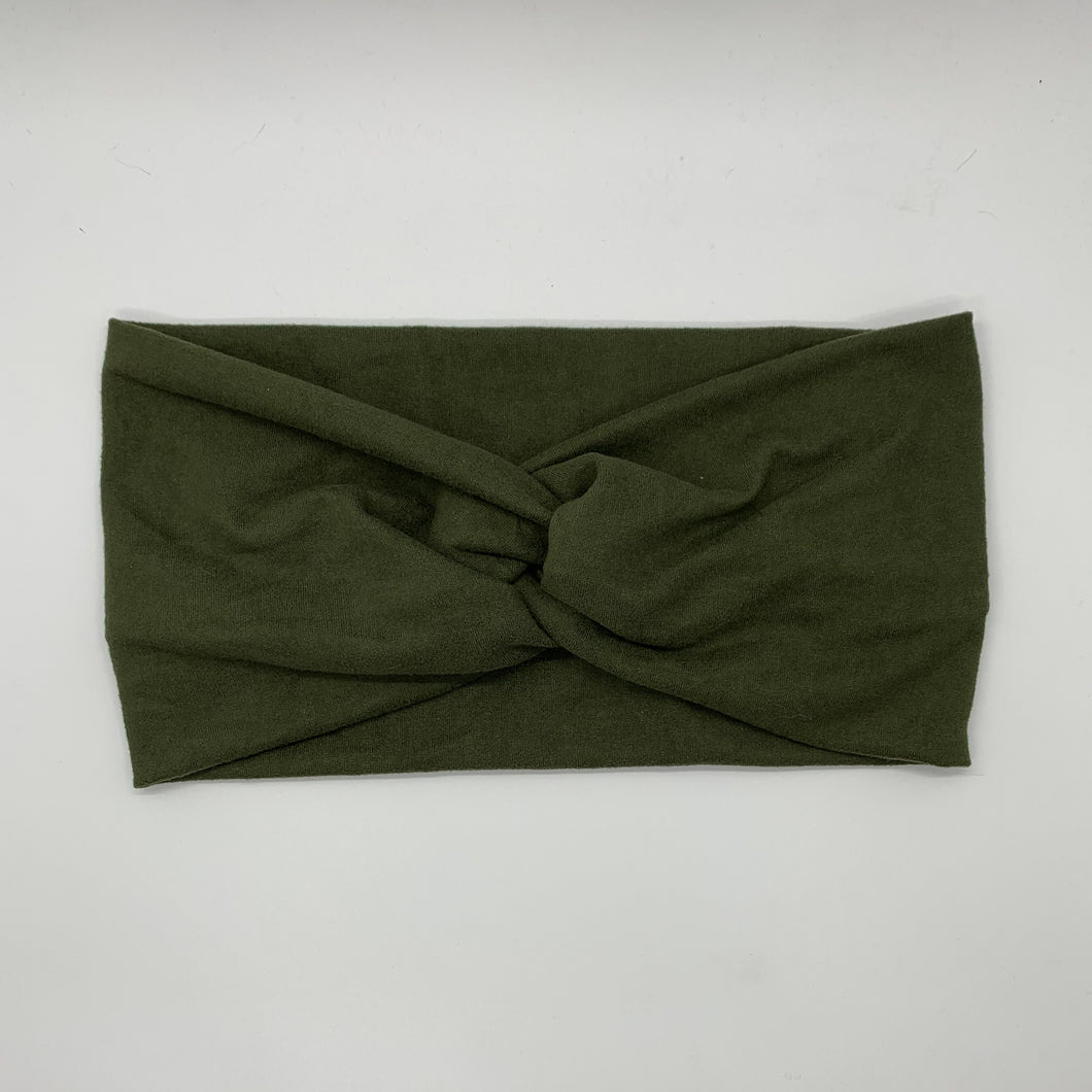 Olive Twist Headband