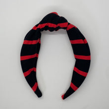 Load image into Gallery viewer, MU Pinstripes Top Knot Headband
