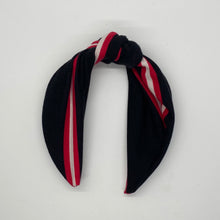 Load image into Gallery viewer, Black MU Top Knot Headband
