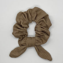 Load image into Gallery viewer, Ribbed Warm Stone Scrunchie
