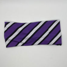 Load image into Gallery viewer, Purple Striped Twist Headband
