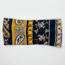 Load image into Gallery viewer, Black and Gold Twist Headband
